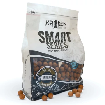 The Kraken Baits Smart Series Chili Krill Active Boilie (2,5kg) 20/24mm méretekben