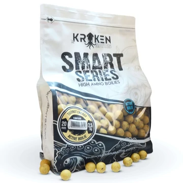 The Kraken Baits Smart Series Tigernut Energy Active Boilie (2,5kg) 20/24mm méretekben
