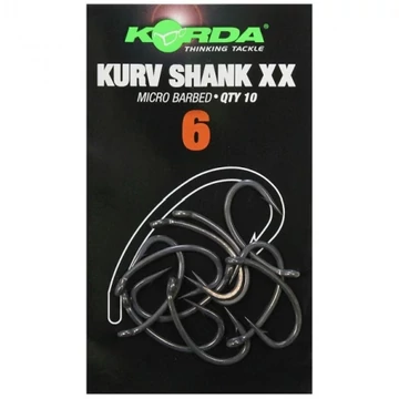 Korda Kurv Shank XX Pontyozó Horgok