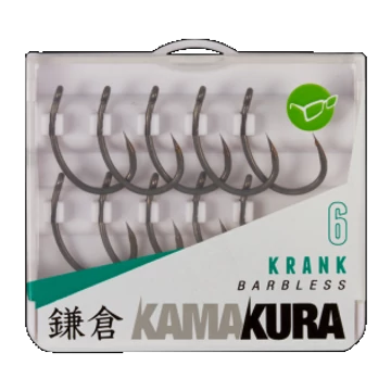 Korda Kamakura Krank Barbless Szakáll Nélküli Horog