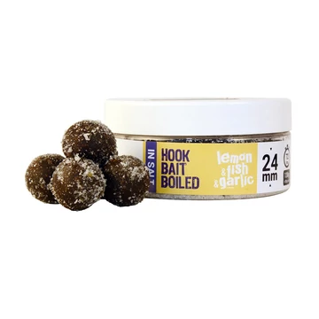 The One Sózott Csalizó Bojli The Big One Hook Bait In Salt (24mm) - Lemon&amp;Fish&amp;Garlic