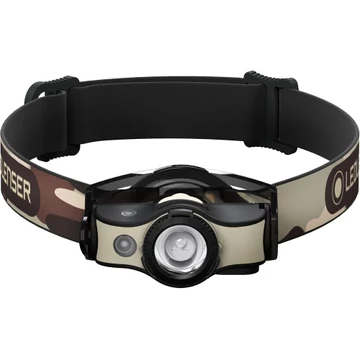 Ledlenser MH4 Outdoor LED Tölthető Terepmintás Fejlámpa (400lm/180m)