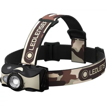 Ledlenser MH8 Outdoor Tölthető Terepmintás LED Fejlámpa (600lm/200m)