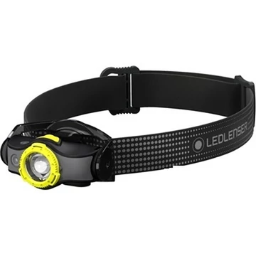 Ledlenser MH5 outdoor tölthető LED fejlámpa 400lm/180m 1x14500 Li-ion, fekete/sárga