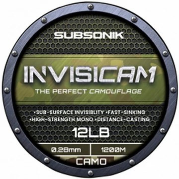 Sonik Monofil Zsinór SubInvisicam 1200m