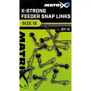 Matrix X-Strong Feeder Snap Links Csúszókapocs