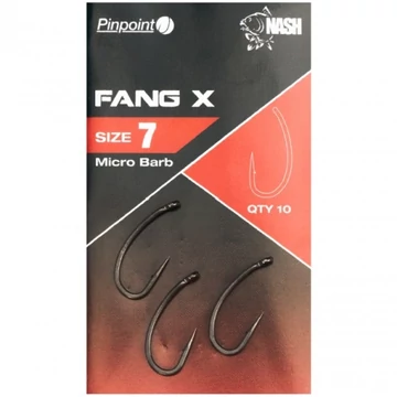 Nash Pinpoint Fang X Utóélezett Horgok
