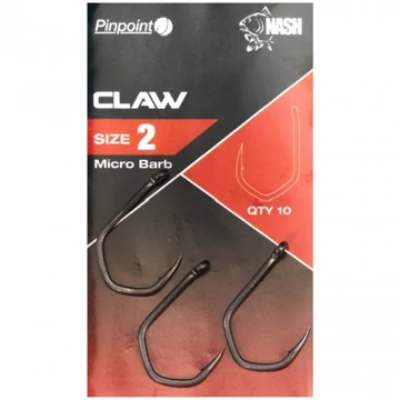 Nash Pinpoint Claw Utóélezett Horgok