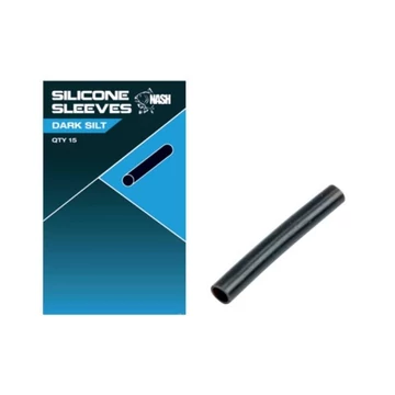Nash Silicone Sleeves Dark Silt Szilikoncső