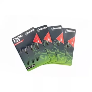 Nash Pinpoint Chod Rig Barbless Előkötött Horog (3db) - 6