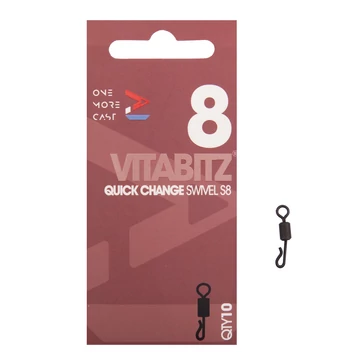 One More Cast Gyorscsatlakozós Forgókapocs Vitabitz QC Swivel (10db) - 8
