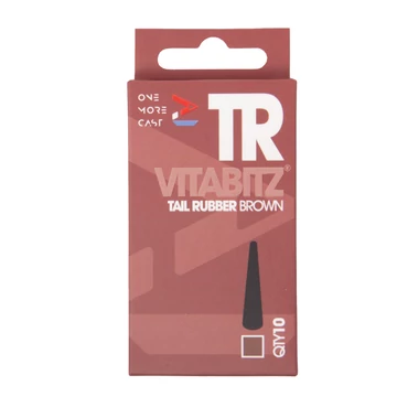 One More Cast Gumihüvely Vitabitz Tail Rubber (10db) - Brown