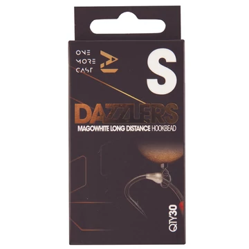 One More Cast Horoggyöngy Dazzlers Magowhite Distance Hookbead - Small