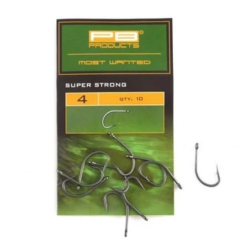 PB Products Super Strong Barbless szakáll nélküli horog - 4