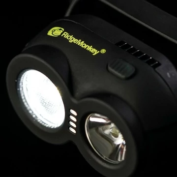RidgeMonkey VRH150 Headtorch Tölthető Fejlámpa
