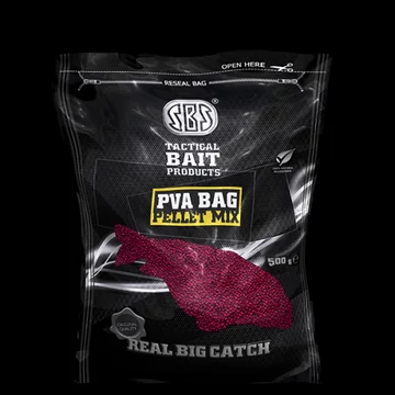 SBS Pellet Mix PVA Bag - Fluro Natural