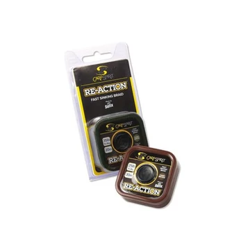 Sufix CarpSpirit Re-Action Braid fonott előkezsinór 35lbs/15,9kg/CamoGreen/20m