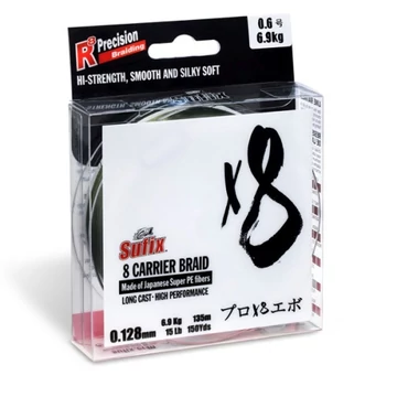Sufix X8 Braided 8 Szálas Fonott Zsinór (150m) - 0,235mm
