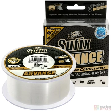 Sufix Advance G2 Clear Mono/fluocarbon Zsinór