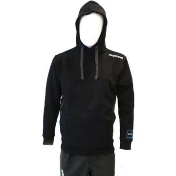 Shimano Kapucnis Pulóver Black Hoodie