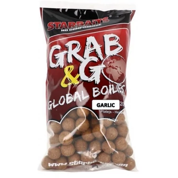 Starbaits Boilies Global Garlic 1kg - 24mm