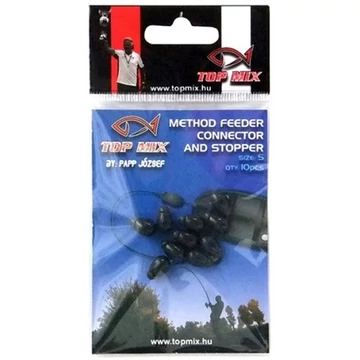 Top Mix Method Feeder Gyorskapocs, Army Green &quot;S&quot;