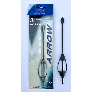 Top Mix Arrow Hárombordás Method Feeder Kosár