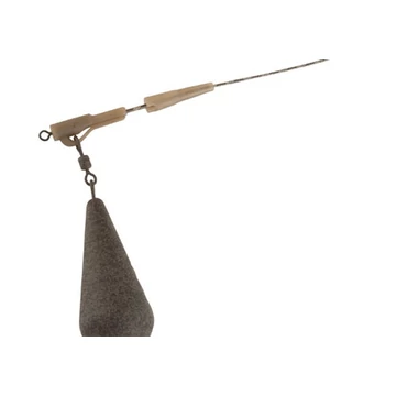 FOX Elhagyós Gumihüvely Edges Slik Ead Clip Tail Rubber Trans Khaki