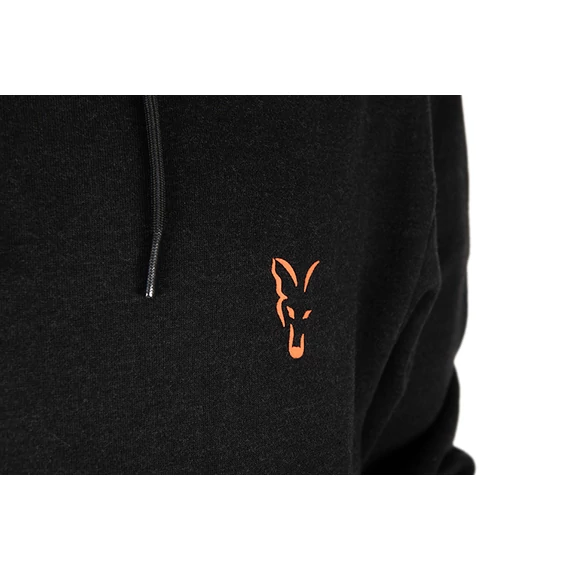 Fox Pulóver Collection Hoody Black/Orange