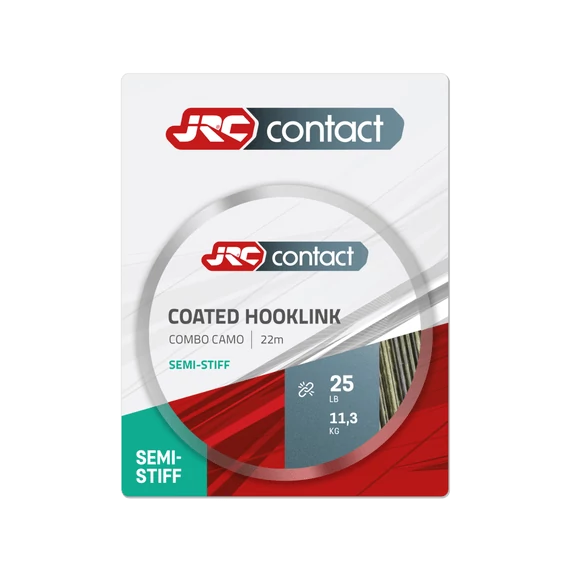 JRC Coated Hklnk Cbo Camo Előkezsinór (22m, SemiStiff)