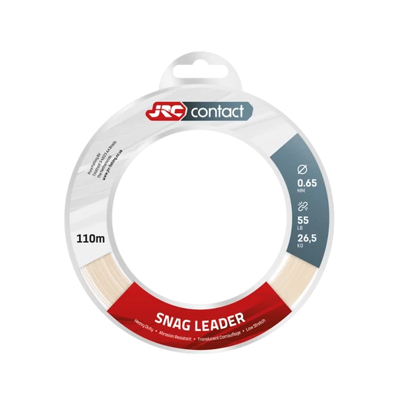 JRC Snag Leader T. Camo Fonott Előkezsinór (110m) - 55lb