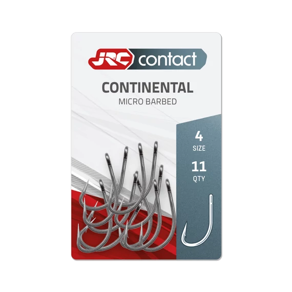 JRC Horog Continental Carp Hooks (11db, Micro Barbed)