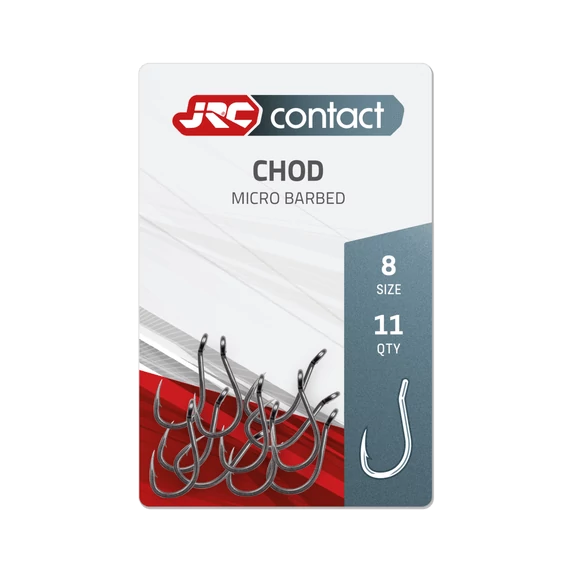 JRC Horog Chod Carp Hooks (11db, Micro Barbed)
