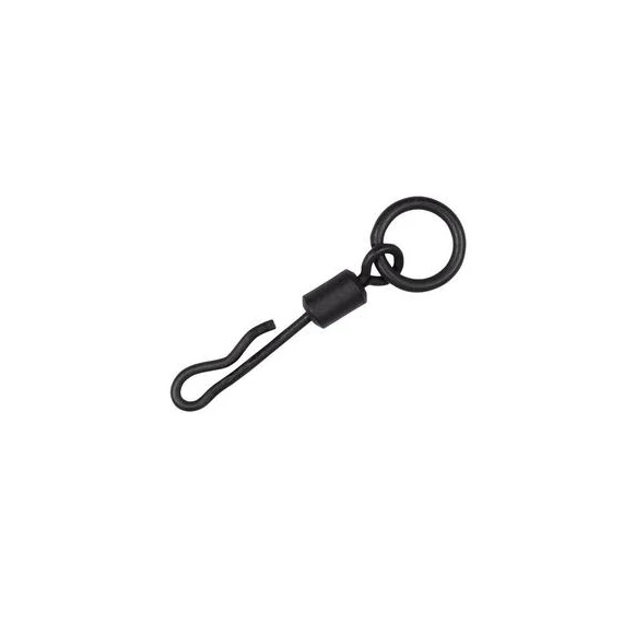 JRC Nagykarikás Gyorskapocs Forgóval Quick Change Ring Swivel (11db)