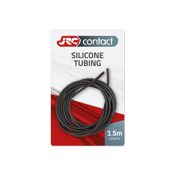 JRC Gubancgátló Szilikoncső Silicone Tubing - Szürke 0.5/1.5mm – 1.5m