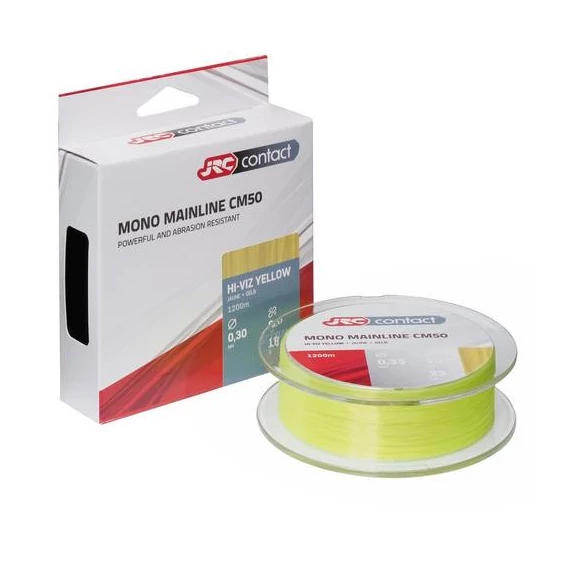 JRC Monofil Zsinór Contact CM50 (1200m, HVz Yellow)