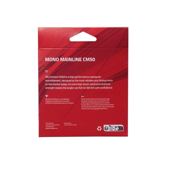 JRC Monofil Zsinór Contact CM50 (1200m, HVz Yellow)