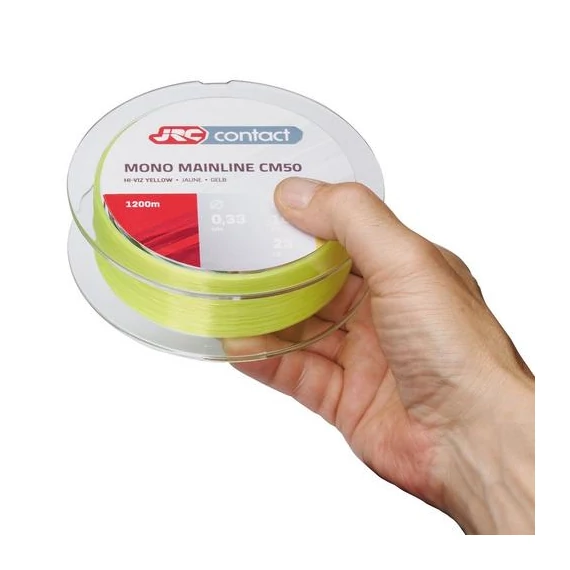 JRC Monofil Zsinór Contact CM50 (1200m, HVz Yellow)