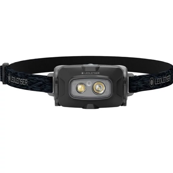 Ledlenser Fejlámpa HF4R Core 500lm/130m, Li-ion, Tölthető, Fekete - Core