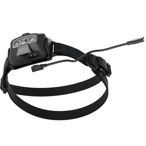 Ledlenser Fejlámpa HF6R Core 800lm/160m, Li-ion, Tölthető , Fekete - Core