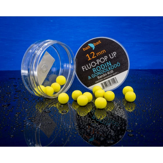 Bait Bait Rodin 6, 8, 10, 12, 14, 16, 20mm Fluo Pop Up - Rodin Fluo Pop Up 7 féle méretben