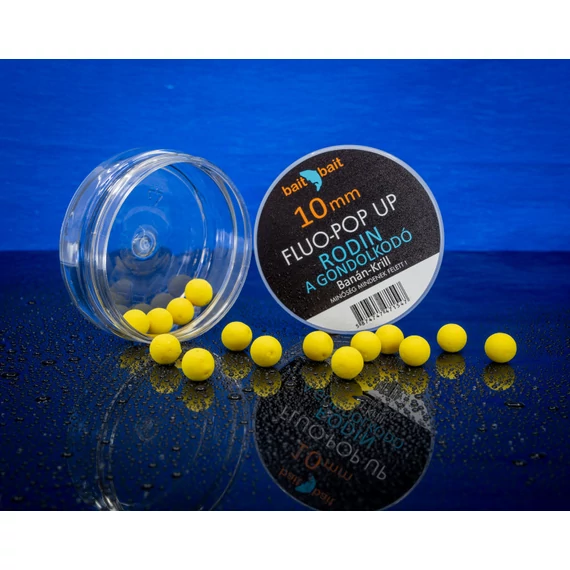 Bait Bait Rodin 6, 8, 10, 12, 14, 16, 20mm Fluo Pop Up - Rodin Fluo Pop Up 7 féle méretben