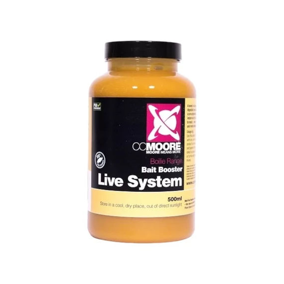 CC Moore Live System Bait 500ml Dip Booster - CC Moore édes & krémes ízvilágú koncentrátum 500ml