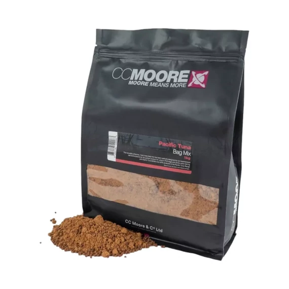 CC Moore Pacific Tuna Bag Mix 1kg - CC Moore halas & pikáns ízvilágú, pva bag csali keverék 1kg