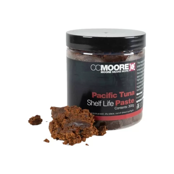CC Moore 300g Pacific Tuna Shelf Life Boilie Paste - CC Moore tonhal & rák & fűszer ízvilágú paszta 300g
