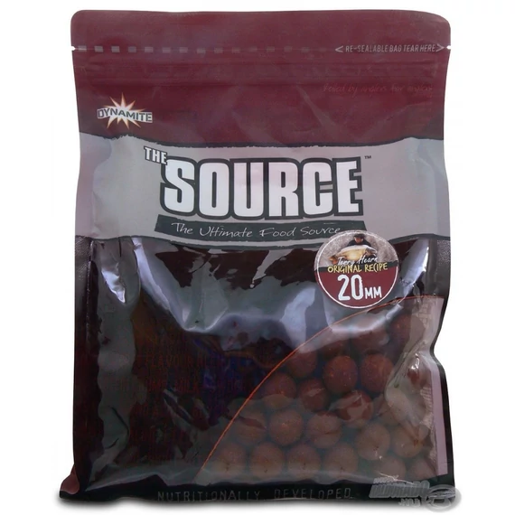 Dynamite Baits The Source Boilies 20MM / 1KG, 5KG - fűszeres bojli két féle kiszerelésben 20MM / 1KG, 5KG