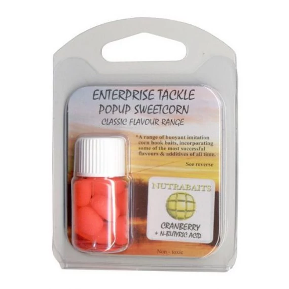 Enterprise Tackle Classic Corn Cranberry - ízesített gumikukorica