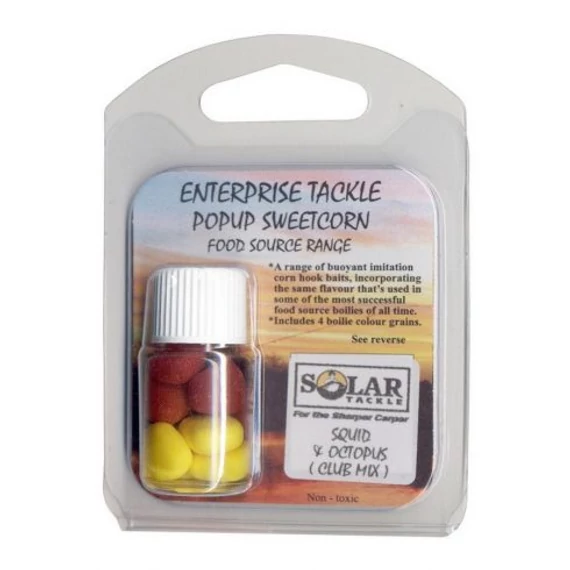 Enterprise Tackle Food Source Solar Squid&Octopus - ízesített gumikukorica