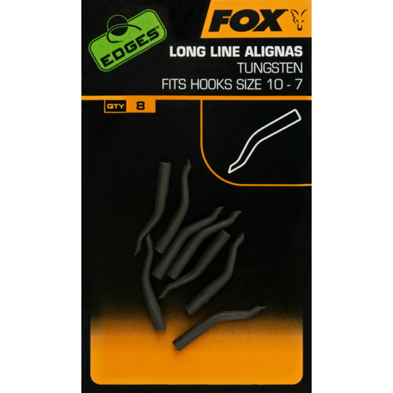Fox Edges Long Line Aligna Trans Khaki Size 10-7 - horogbefordító 10-7-es horogmérethez khaki színben