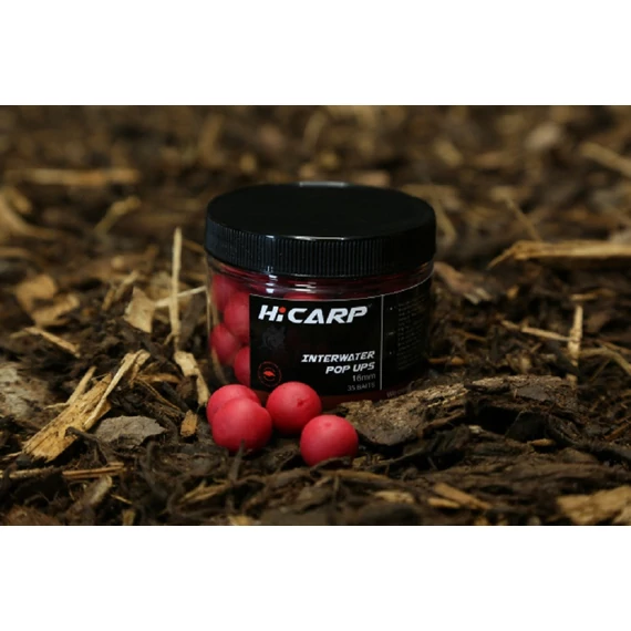 HiCARP Interwater Pop Ups - lebegő horogcsali 3 féle kiszerelésben - 12mm (55db),14mm (45db), 16mm (35db)
